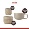 La Cafetière 3pc, Family Mug Set, 380ml, 200ml and 100ml, Almond image 9