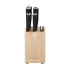 KitchenAid Classic 5-Piece Kitchen Knife Set with Block, Sharp High-Carbon Japanese Steel Knives and Birchwood Holder image 3