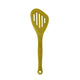 Colourworks Green Silicone Fish Slice with Raised Edge, Slotted Design