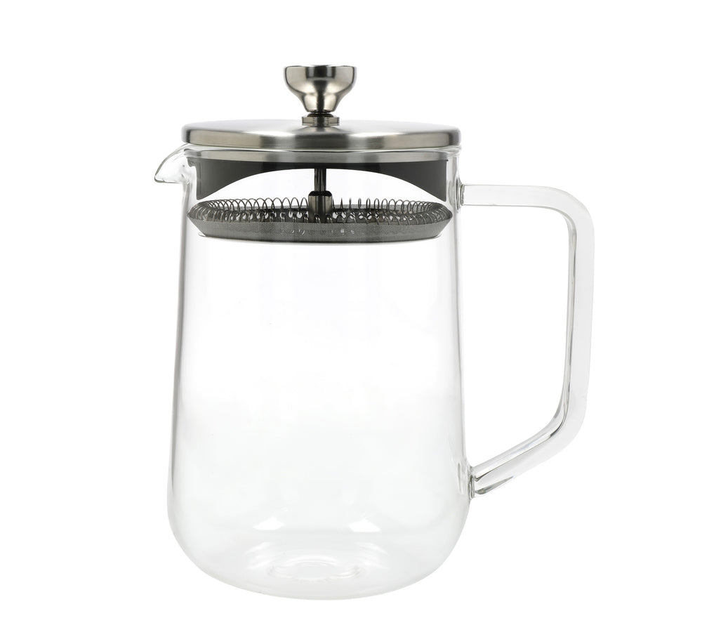 La Cafetière Loose Glass 1L 4-Cup Teapot, Leaf – CookServeEnjoy