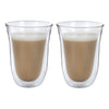 La Cafetière Double Walled Latte Glasses - 300ml, Set of 2 image 1