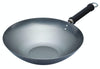 KitchenCraft World of Flavours Oriental Plain Carbon Steel Wok, 30cm image 1