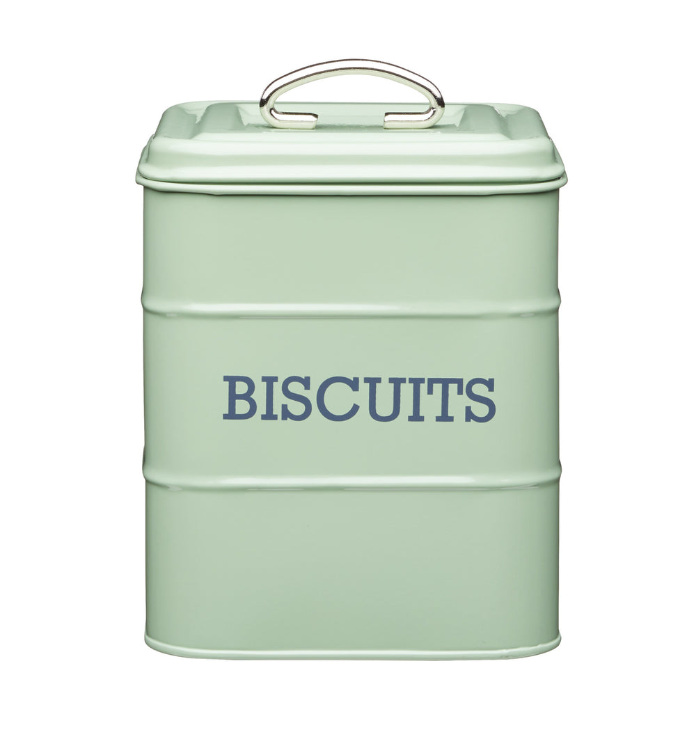 Living Nostalgia Biscuit Storage Tin Cream