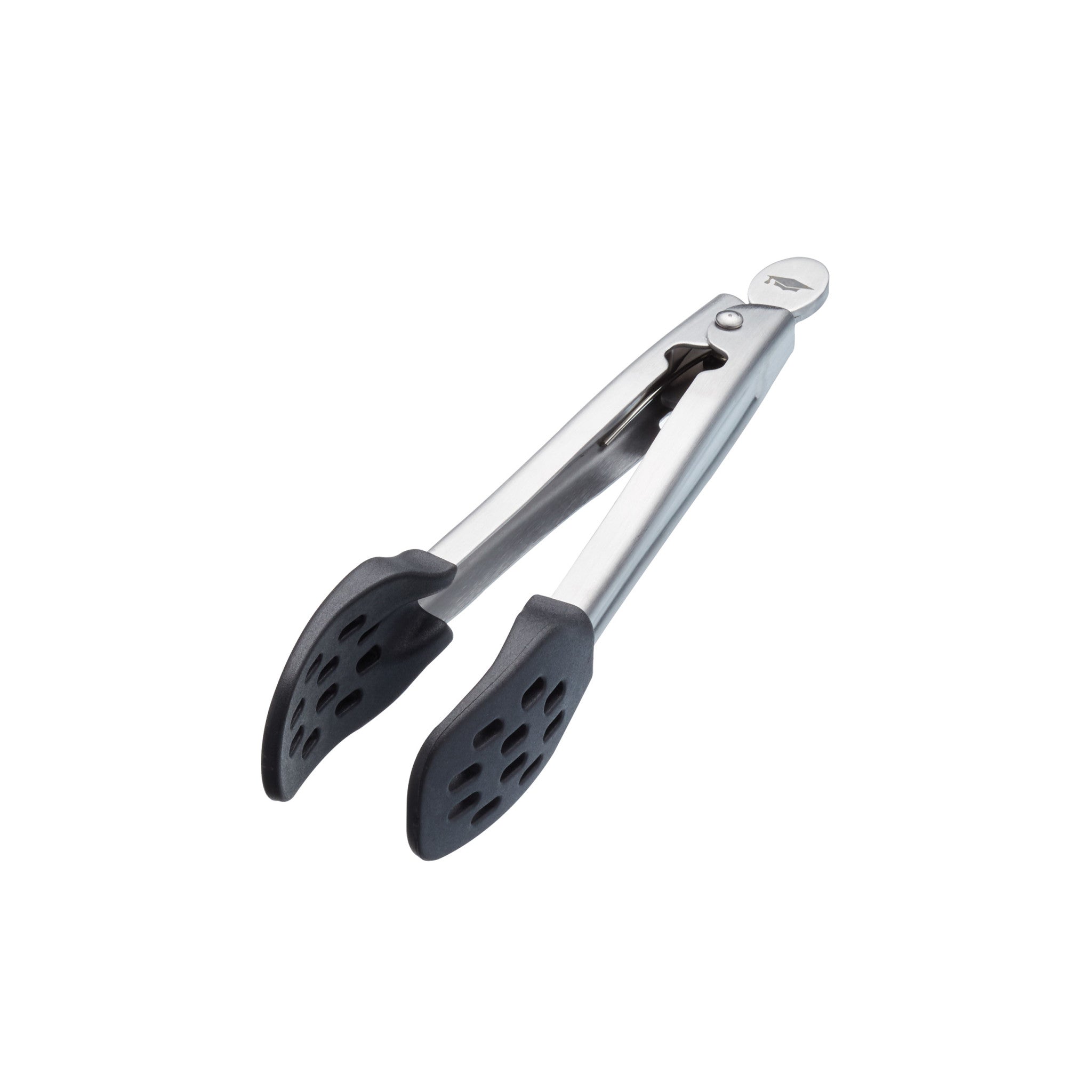 KitchenAid 2pc Stainless Steel Silicone One-Handed Locking Tongs 