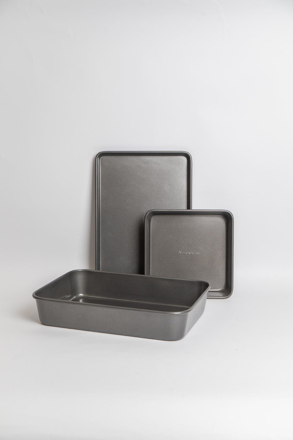 MasterClass Set of Non-Stick Large Roasting Pan, Baking Tray