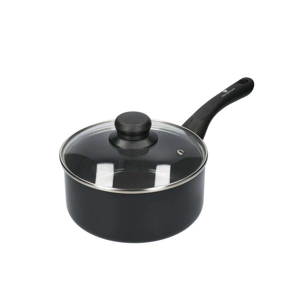 MasterClass Can-to-Pan 18cm Ceramic Non-Stick Saucepan with Lid in 2023