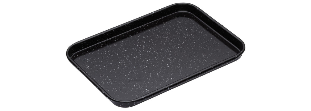 Professional Vitreous Enamel Baking Tray, 39 x 27 x 2cm - Non