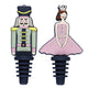 KitchenCraft The Nutcracker Collection Bottle Stoppers - Set of 2