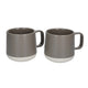 La Cafetière Seville Stoneware Mugs - 300 ml, Set of 2