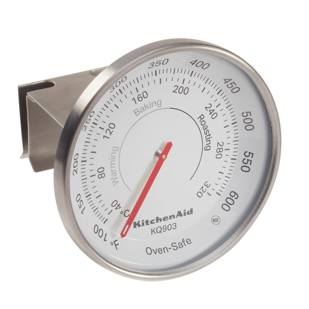 Oven temperature outlet gauge